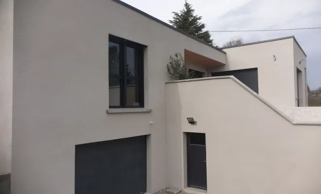 Extension de maison, Les Abrets, Electron TP