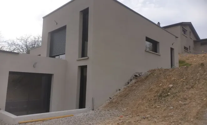 Extension de maison, Les Abrets, Electron TP