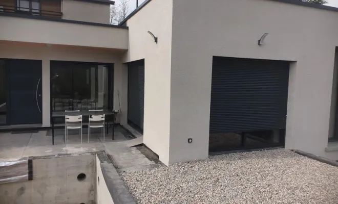 Terrassement de piscine, Les Abrets, Electron TP