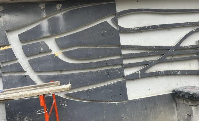 Création d'une grande ouverture dans un mur porteur pour un chantier à Échirolles